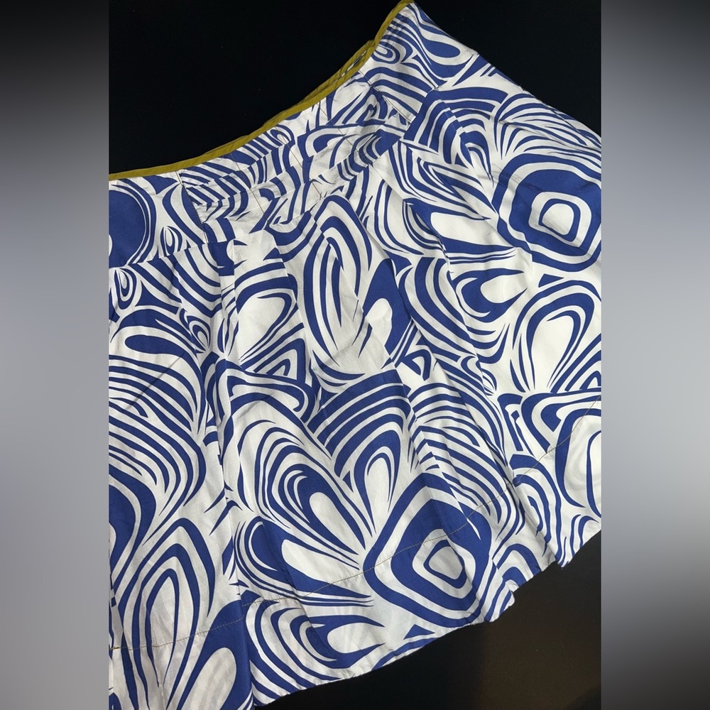 Cabi Blue Lombard Skirt Style #470 Size 12 EUC